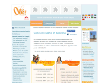 Tablet Screenshot of ole-barcelona.es